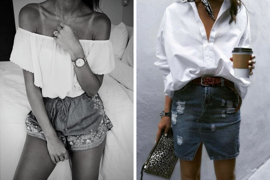 off shoulder trend